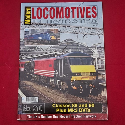 Modern locomotives illustrated - modern,