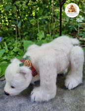 Ooak jointed mohair bear - ooak,
