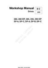 VOLVO PENTA DRIVES 280 285 290