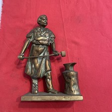 Vintage Solid Brass Blacksmith