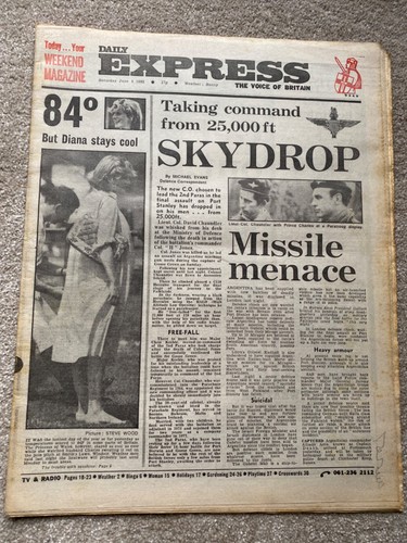 Daily express newspaper june - express,