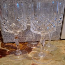 Royal Scot Crystal Wine Glass Goblets  15 cm Vintage