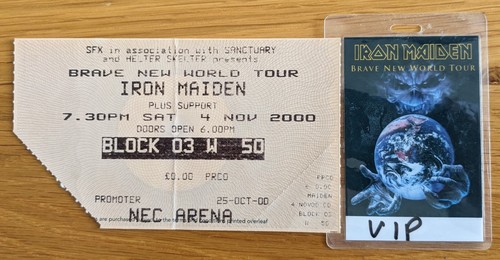 Iron maiden nec - maiden, arena
