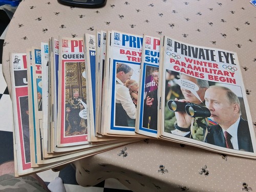 Private eye magazine joblot - eye,