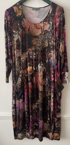 Sahara bubble jersey floral - sahara,