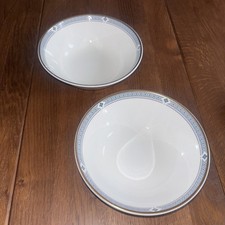 2x M&S MARKS AND SPENCER ST MICHAEL FELSHAM 6" CEREAL SOUP DESSERT BOWLS BOWL