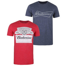 Budweiser 2 Pack T-Shirt (Size
