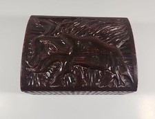 RARE VINTAGE SMALL WOOD CHEST