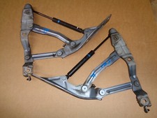 AUDI TT MK1 8N COUPE ROADSTER BONNET HOOD HINGE X2 BLUE HINGES & STRUT SUPPORTS