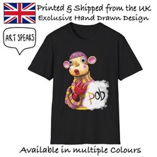 Pob Retro T-Shirt Men Unisex