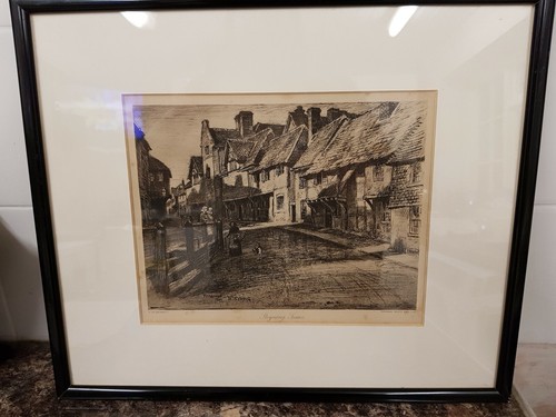 Frank moss bennett - frank, framed