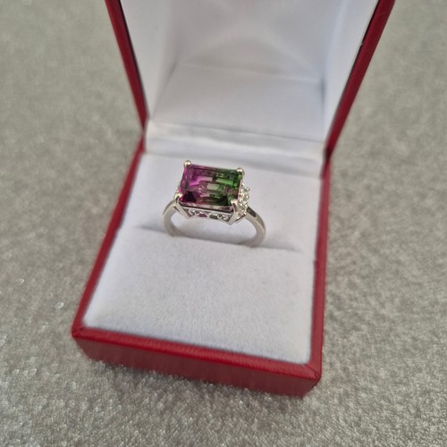 Watermelon quartz zircon - quartz,