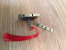 Antique Brass Box Lock And Key