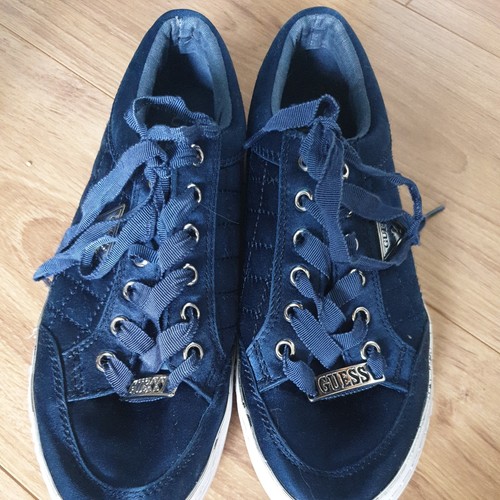 Guess trainers navy - satin, size