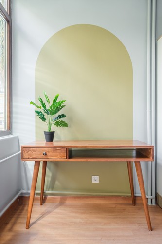 Bell wooden study desk 100 - bell, %100