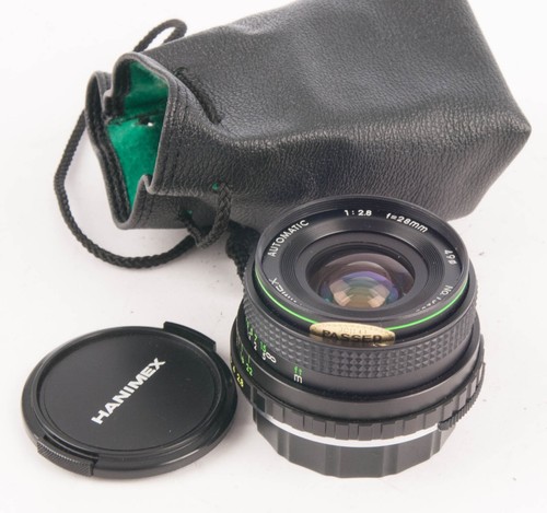 Hanimex 28mm lens - hanimex, f2.8