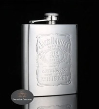 Jack Daniels Steel Hip Flask