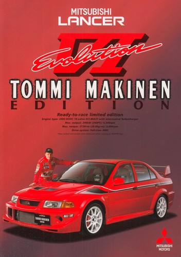 Mitsubishi lancer evo vi - lancer,
