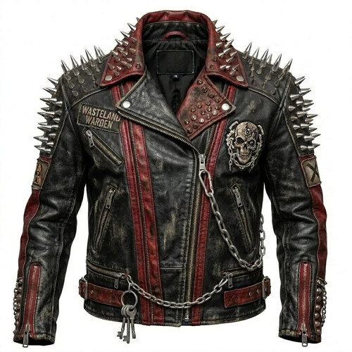 Handmade distressed black - distressed,