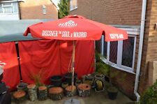 Genuine Madri Ø 2.5 Metres Beer Garden Hex Parasol Pub Table Umbrella USED