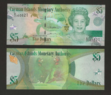 CAYMAN ISLANDS $5 Dollars