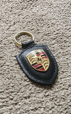 Genuine Black Porsche Crest