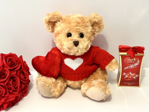 Teddy bear soft - teddy, heart