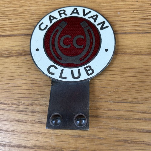 Vintage caravan club - car, badge