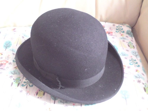 Genuine vintage pre war bowler - vintage,