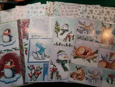 Christmas card making kit x - making,