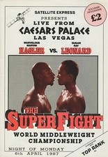 Sugar Ray Leonard vs Marvelous