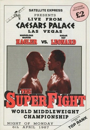 Sugar ray leonard marvelous - ray, vs