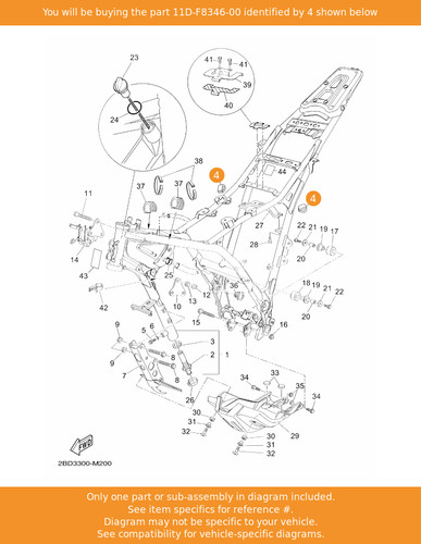 Yamaha mole 11d f8346 00 - yamaha, 2,