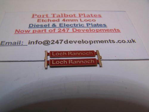 4mm scale etch plates - scale,