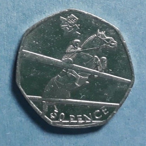 Olympic 50p london - olympic, 50p.