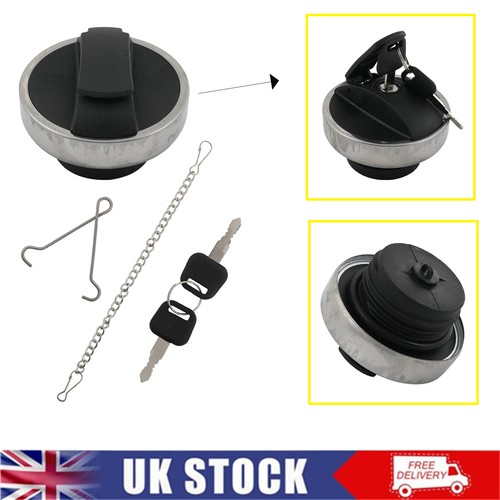 Fuel cap locking filler - locking, 60