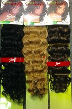 SLEEK HUMAN HAIR ITALIAN WEAVE CRAZY FOR CURLS ALL HAIR SHADE UK SELLER