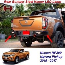 Rear Bumper Steel Hamer LED