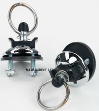 BIKE TRAILER TWO ANCHORS TO BE USED  FOR SAFELY TRANSPORTING USING TIE DOWN ROPE