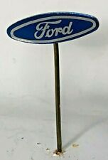 1960's Ford Cars Advertising stick Pin Badge Aluminium  17 x 6 mm 