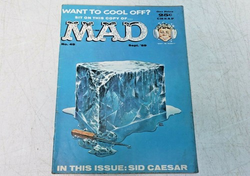 Mad magazine sept - sept, 1959