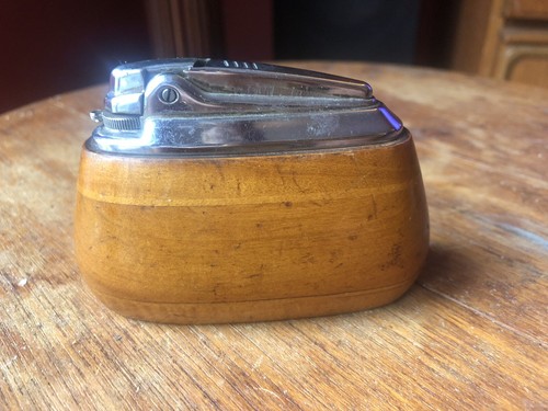 Mid century table lighter - table,