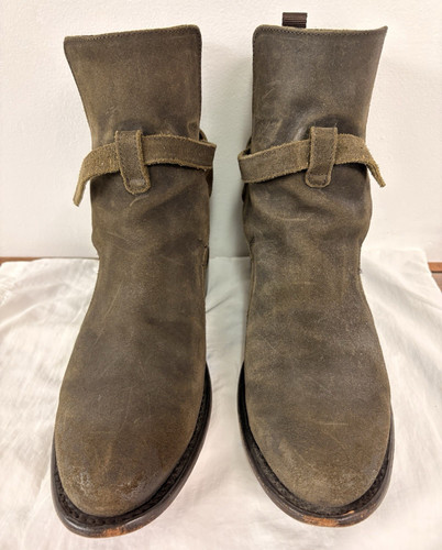 Thursday men olive suede - thursday, men's