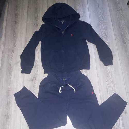 Polo ralph lauren navy 2pc - navy, zip