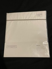 The White Company - Egyptian Cotton Savoy Double Flat Sheet - White - RRP £72 