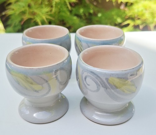 Four denby peasant ware - denby,