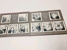Vintage 1950s Photograps Album with Black & White Family & Travel Photos 90+