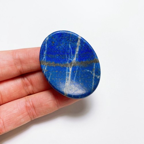 Natural crystal worry stone - crystal,
