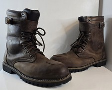 Spada Pilgrim Grande CE Waterproof Motorcycle leather Boots EU44 UK 9.5 VGC ✅