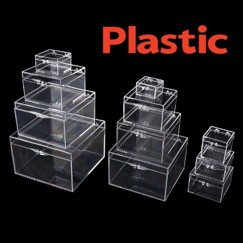 Square cube clear small - cube,
